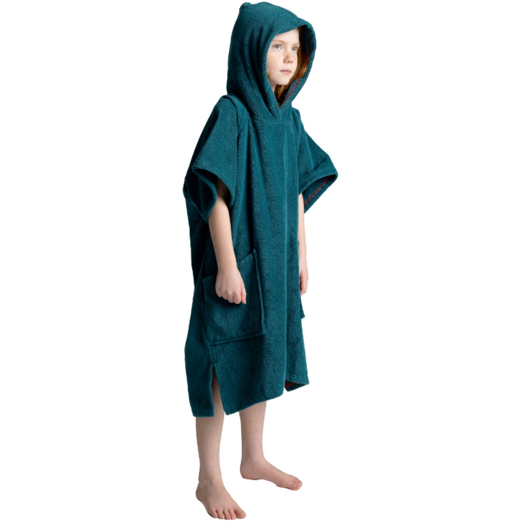2026 Red Paddle Co J&uacute;nior Toalha Poncho Muda Robe 02-009-006-0386- Deep Teal